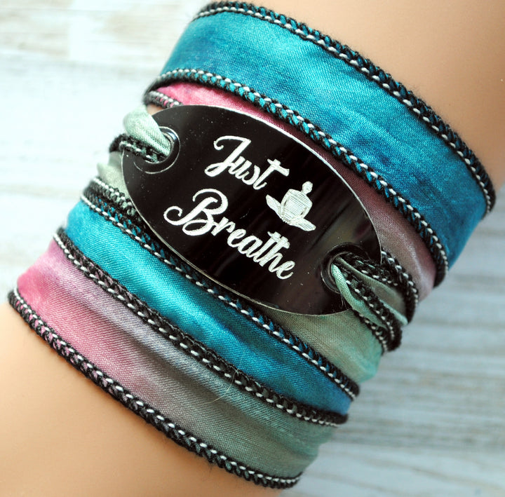 Boho Wrap Just Breathe | Boho Wrap | Mandala Stone