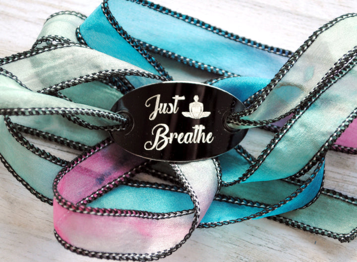 Boho Wrap Just Breathe | Boho Wrap | Mandala Stone