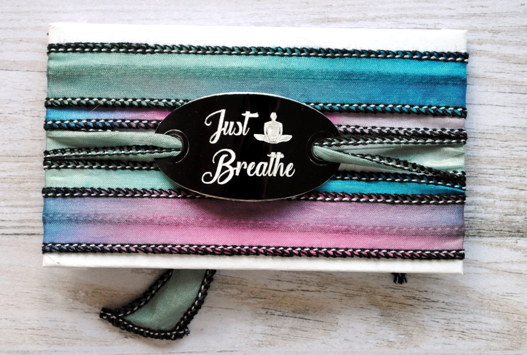 Boho Wrap Just Breathe | Boho Wrap | Mandala Stone