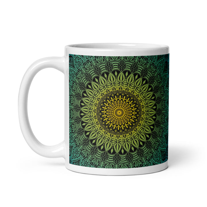 Blue Lagoon Mandala Mug | Lagoon Mandala Mug | Mandala Stone