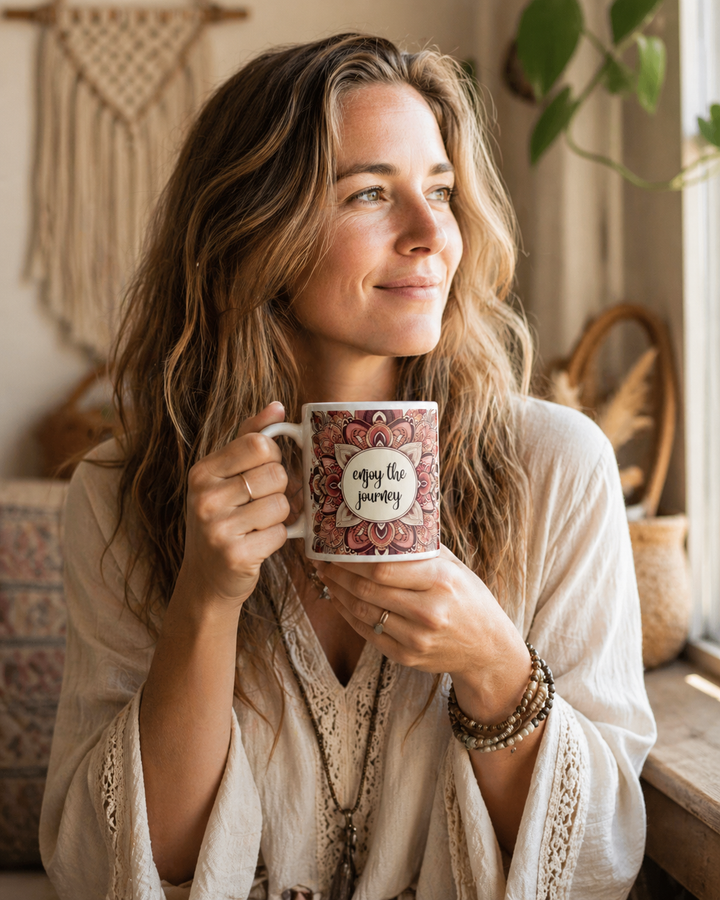 Enjoy the Journey Ceramic Mug