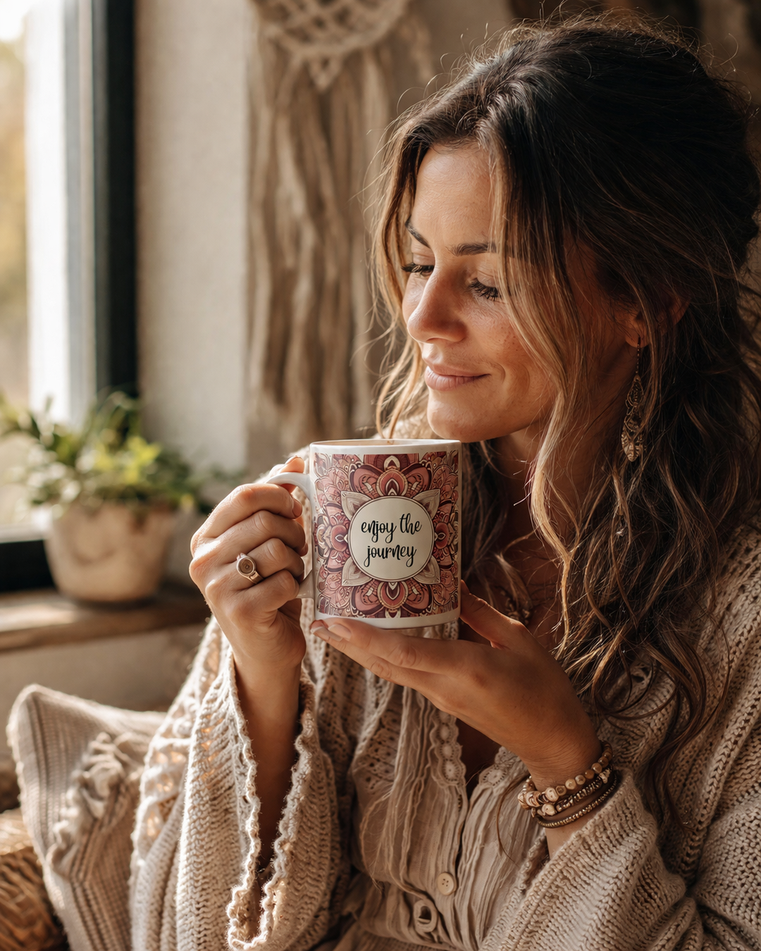 Enjoy the Journey Ceramic Mug