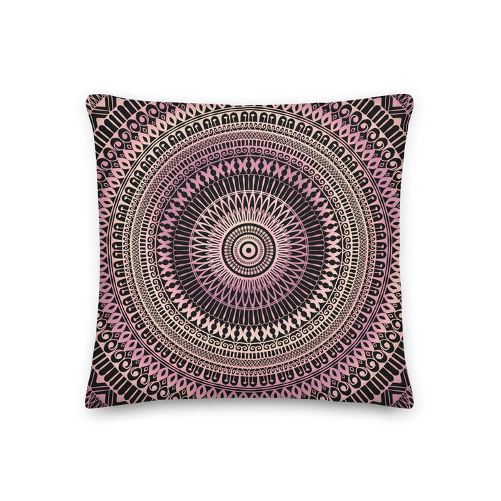 Graceful Mandala kussenhoes, Henna Design zachtroze