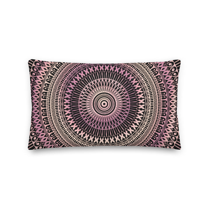 Graceful Mandala kussenhoes, Henna Design zachtroze