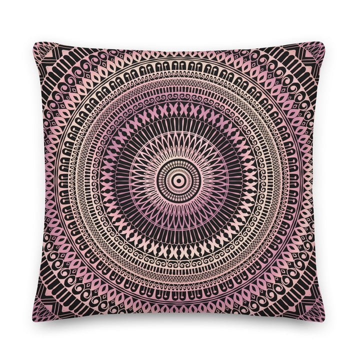Graceful Mandala kussenhoes, Henna Design zachtroze