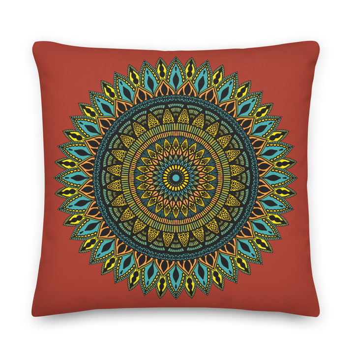 Webshop MandalaStone Carmine Throw Pillo